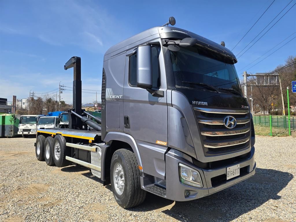 현대 엑시언트 22톤암롤 2018년 7월등록(2019년형) 219,000km 중고화물차