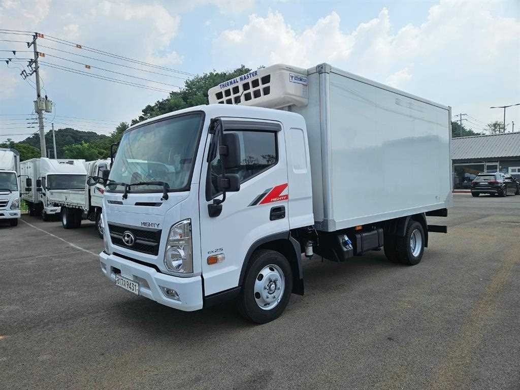 현대 마이티 EX25 2.5톤 냉동탑차 2023년식 187,912km 무사고 중고화물차