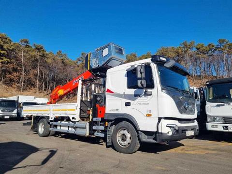 현대 파비스 5톤 카고크레인 2023년식 7,368km 광림KS2307 중고화물차