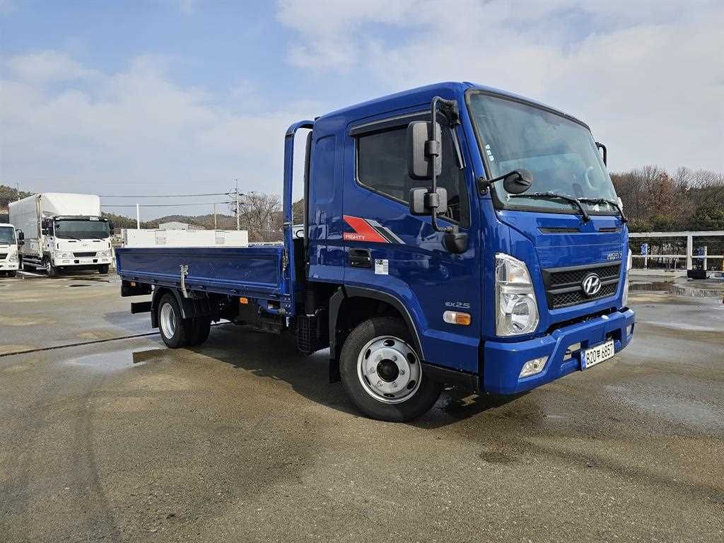 현대 마이티 EX2.5 2.5톤카고 알루미늄 파워게이트(리프트) 2024년식 20,953km 무사고 중고화물차