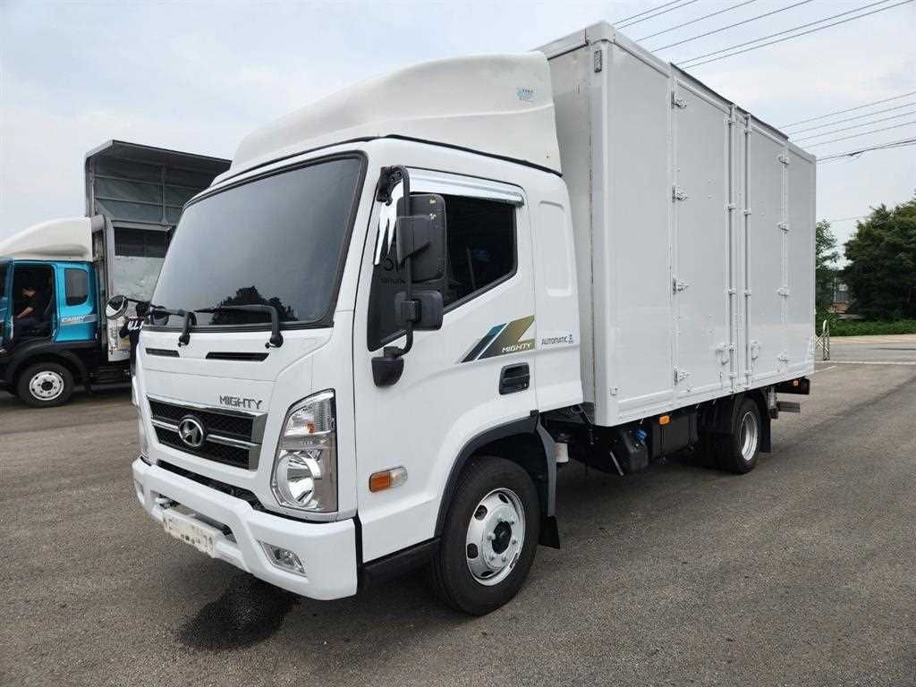 현대 마이티 2.5톤 익스탑 리프트장착 오토 2021년식 132,903km 무사고 중고화물차