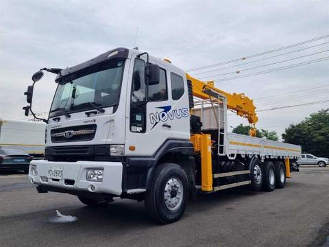 대우 노부스 5톤카고 카고크레인 2014년식 수산SCS1015LS 106,905km 중고화물차