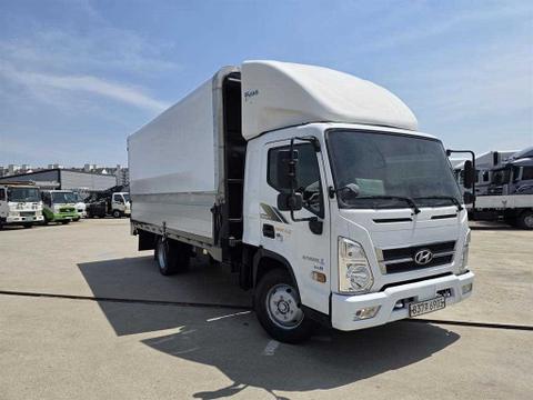 현대 마이티 3.5톤 윙바디 2022년식 오토미션 117,015km 무사고 중고화물차